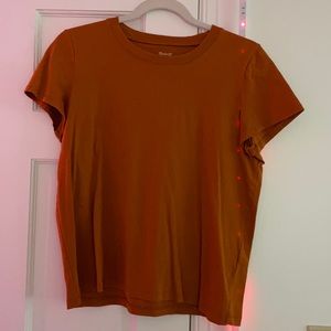 brown madewell top